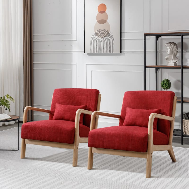 Aston Modern Solid wood Accent Chair for Living Room