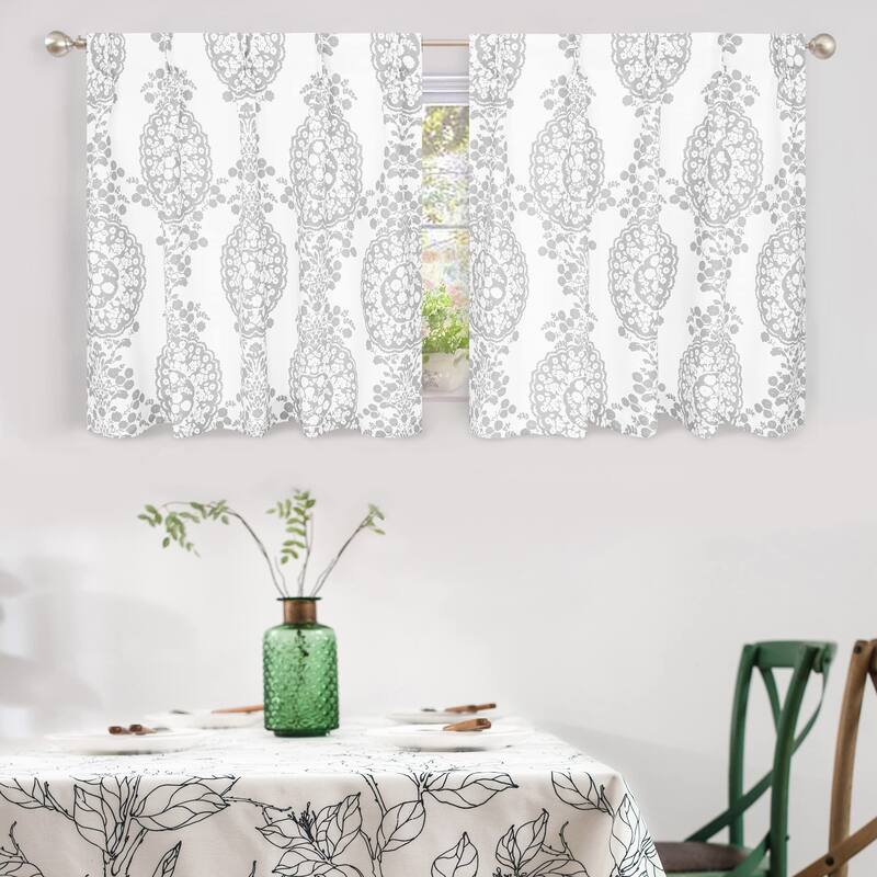 DriftAway Samantha Pinch Pleat Thermal Room Darkening Back Tab Window Curtains