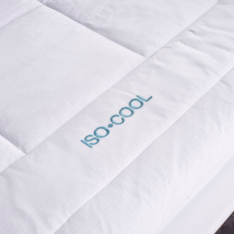 ISOCOOL 3" Serene Foam Mattress Topper with Outlast Cover