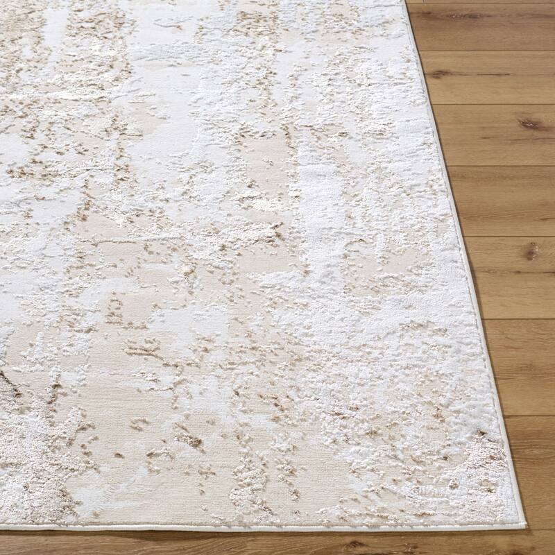 Livabliss Sunrise Abstract Area Rug