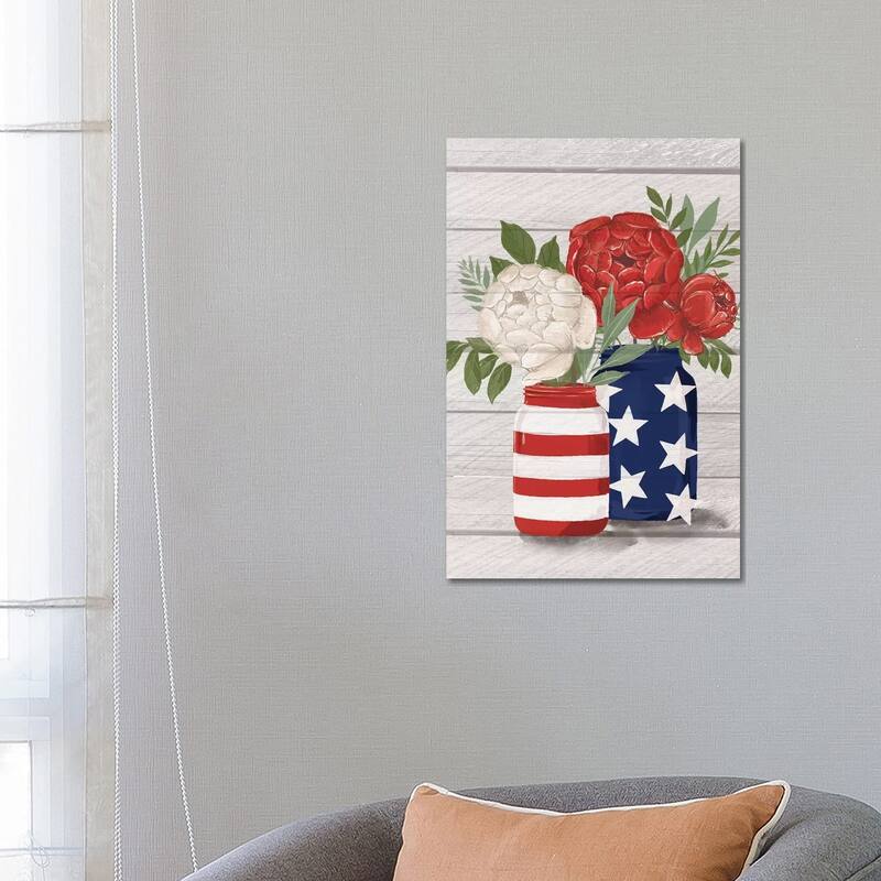 iCanvas "July 4th On The Farm III" by Loni Harris Canvas Print - 26x18x1.5