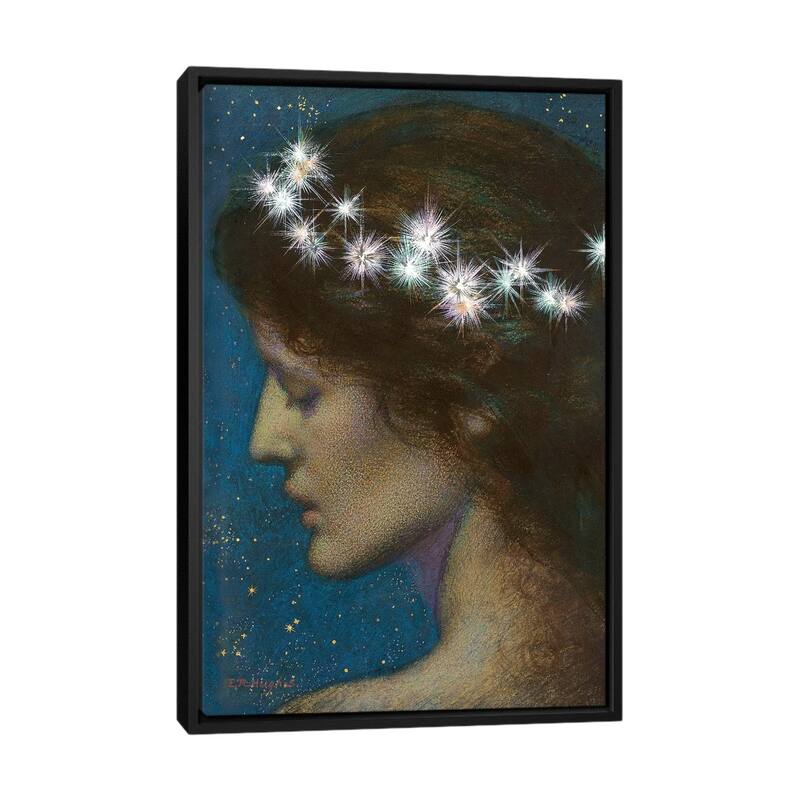 iCanvas "Night" by Edward Robert Hughes Framed