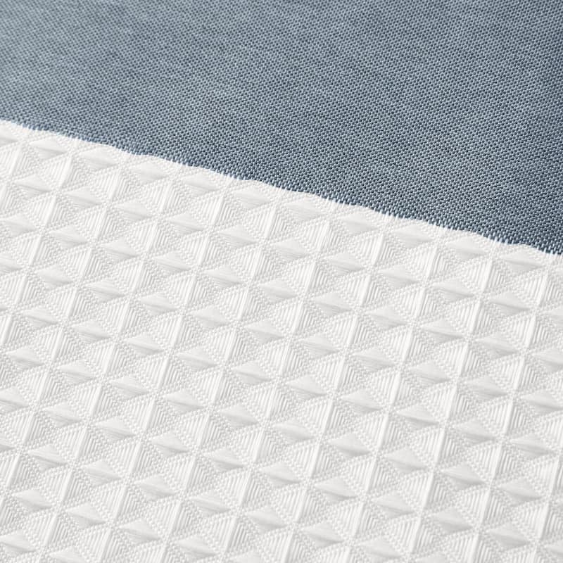 Madison Park Spa Waffle Shower Curtain with 3M Treatment