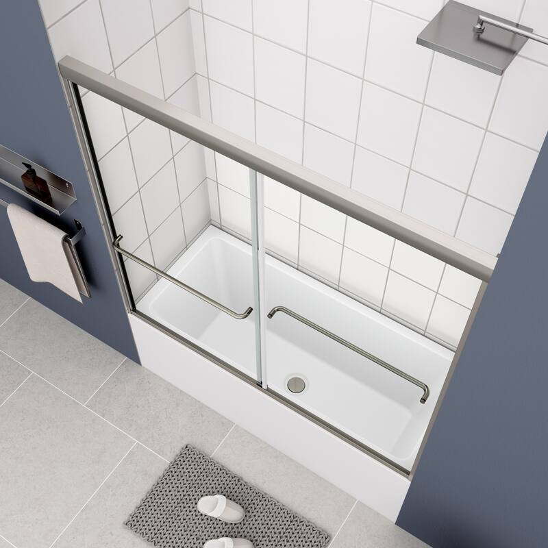 60"W x 58"H Framed Double Sliding Shower Door - 60'' x 58''