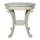 preview thumbnail 2 of 4, Copper Grove Korostyshiv Hand-painted Transitional Accent Table