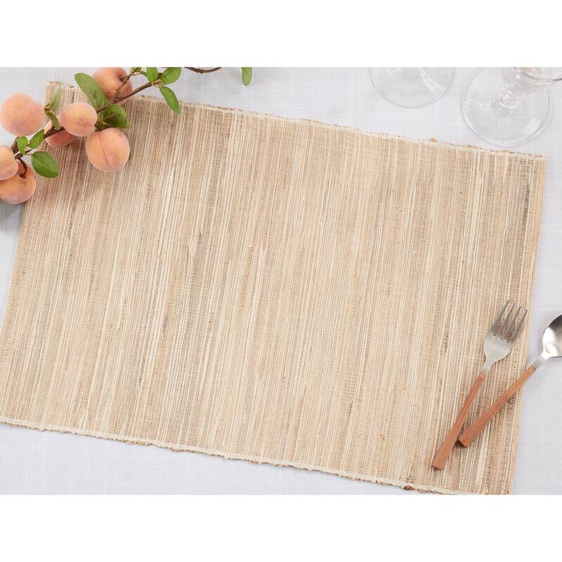 Woven Hyacinth Table Mats (Set of 4)
