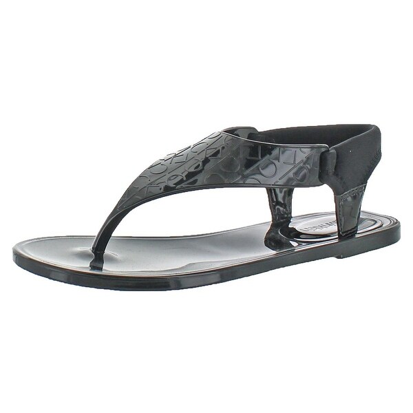 calvin klein janny jelly sandal