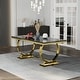 preview thumbnail 102 of 193, 65 inch Faux Marble Dining Table Set with Boucle Dining Chairs