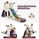 preview thumbnail 5 of 8, Gymax Outdoor Play house and Slide Set for Kids w/ 7 PCS Toy Set & - See Details