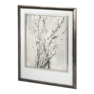 Custom Watercolor Branches I Framed Art Print