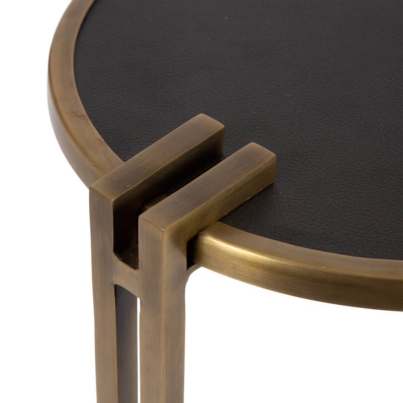 Kate and Laurel Monsanto Metal C Table - 14x15x28