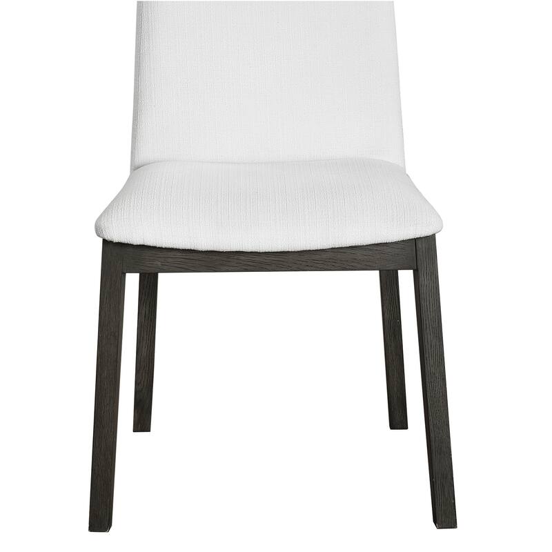 Uttermost Delano White Armless Chair (Set of 2)