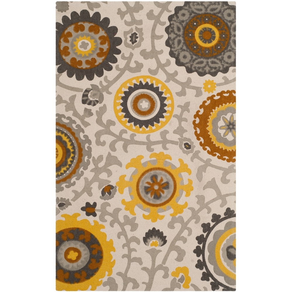 SAFAVIEH Handmade Cedar Brook Bahareh Modern Cotton Rug