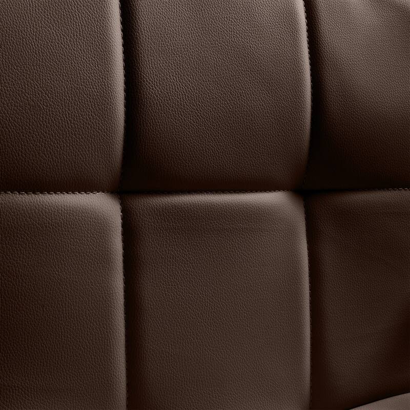 Adjustable Height Bar Stools Set of 2, Modern Square Tufted Upholstered Bar Chairs with Footrest.