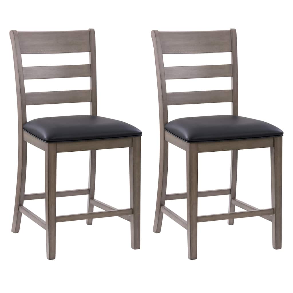 Set of 2 New York Counter Height Dining Chair