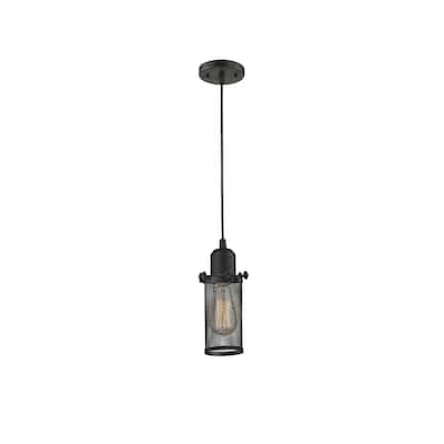 Innovations Lighting Quincy Hall 5" Wide Mini Pendant - Cord