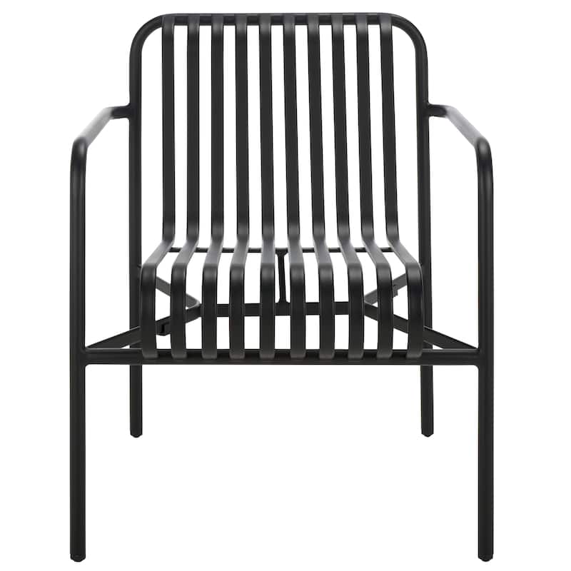 SAFAVIEH Outdoor Patio Furniture Core Armchair (Set of 2), Fully Assembled - 26"W x 28"D x 32"H