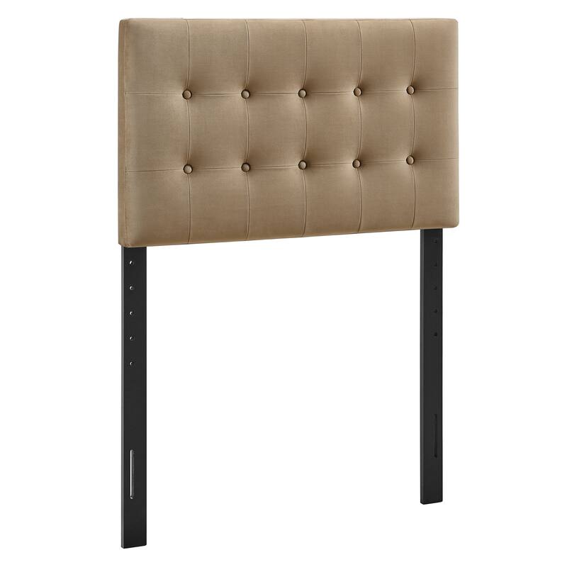Emily Biscuit Tufted Performance Velvet Headboard