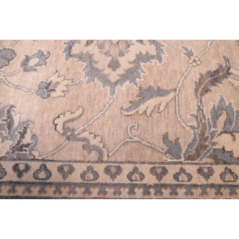 ECARPETGALLERY Hand-knotted Jamshidpour Taupe Wool Rug - 7'11 x 9'10
