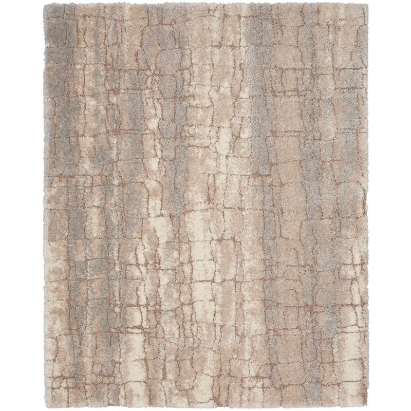 Nourison Luxurious Shag Ultra Plush Glam Abstract Area Rug