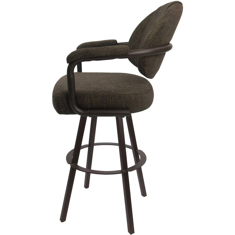 Swivel Metal Bar Stool M-70 on Warren Base