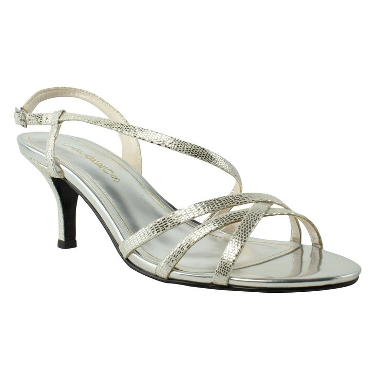 silver sandals size 9