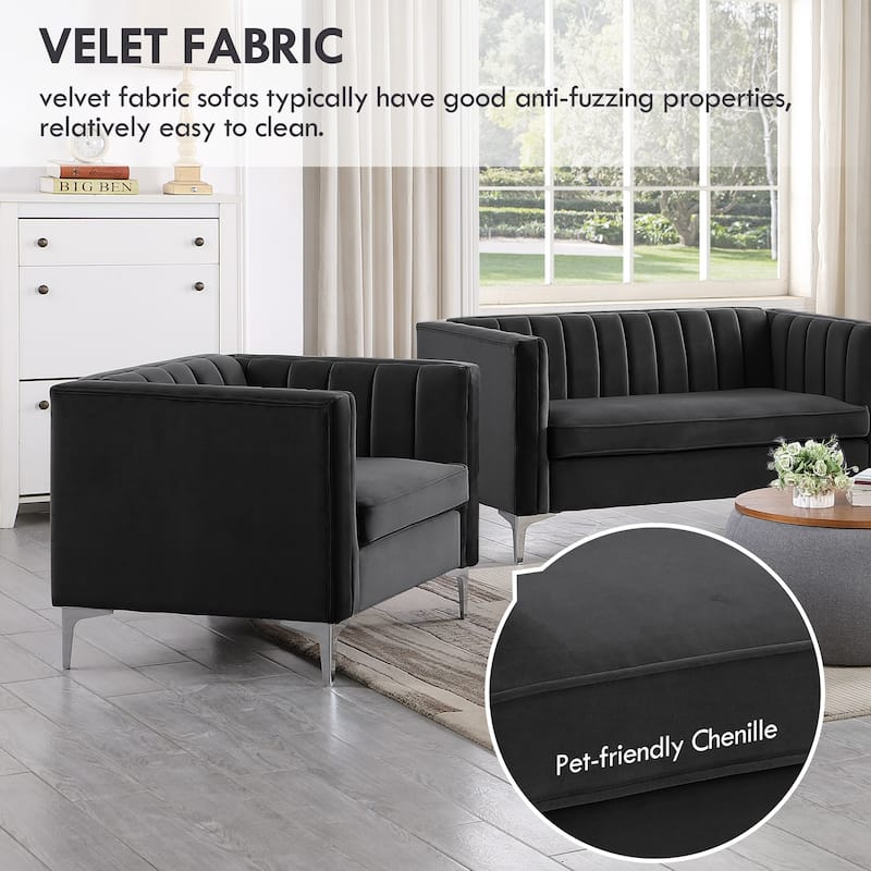 Morden Fort Upholstered Accent Living Room Chair