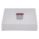 preview thumbnail 7 of 16, White and Brown Full Size Wooden Tent Bed with Fabric, Platform with Fence and Roof