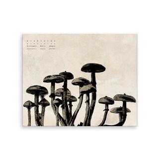'Poetica XVII' Wrapped Canvas Wall Art - Bed Bath & Beyond - 34493407