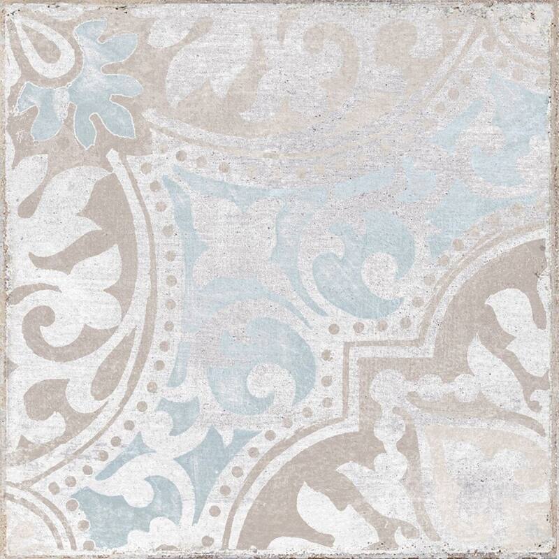 The Tile Life Greenwich 6x6 Montjuic Porcelain Floor and Wall Tile - 4 x 4 Sample