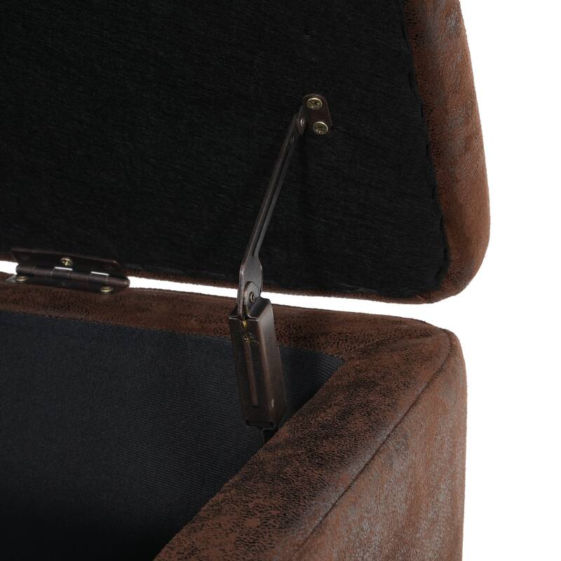 Christopher Knight Home - Orphelia Faux Leather Storage Bench