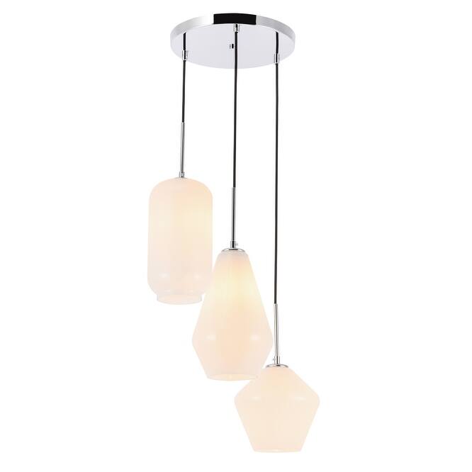 Gerald Glass 3-light Pendant