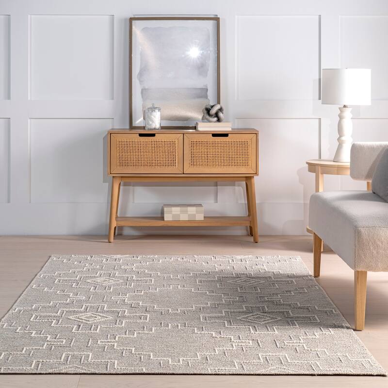Nuloom Alani Textured Moroccan Area Rug