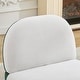 preview thumbnail 14 of 39, Chenille Color Blocking Swivel Chair