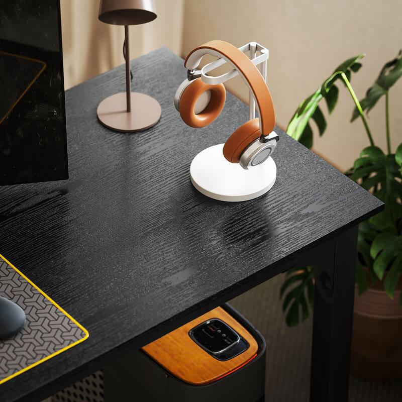 Desktop Desk with Metal Legs,Computer Desk,For Home and Office