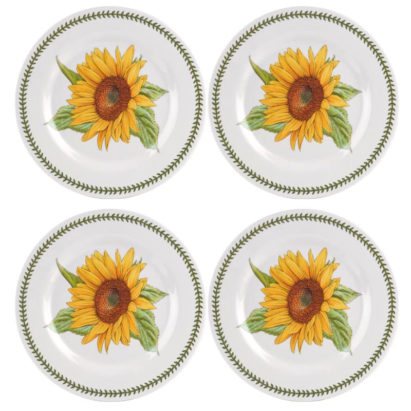 Portmeirion Botanic Garden Set of 4 Dinner Plates - 11 inch
