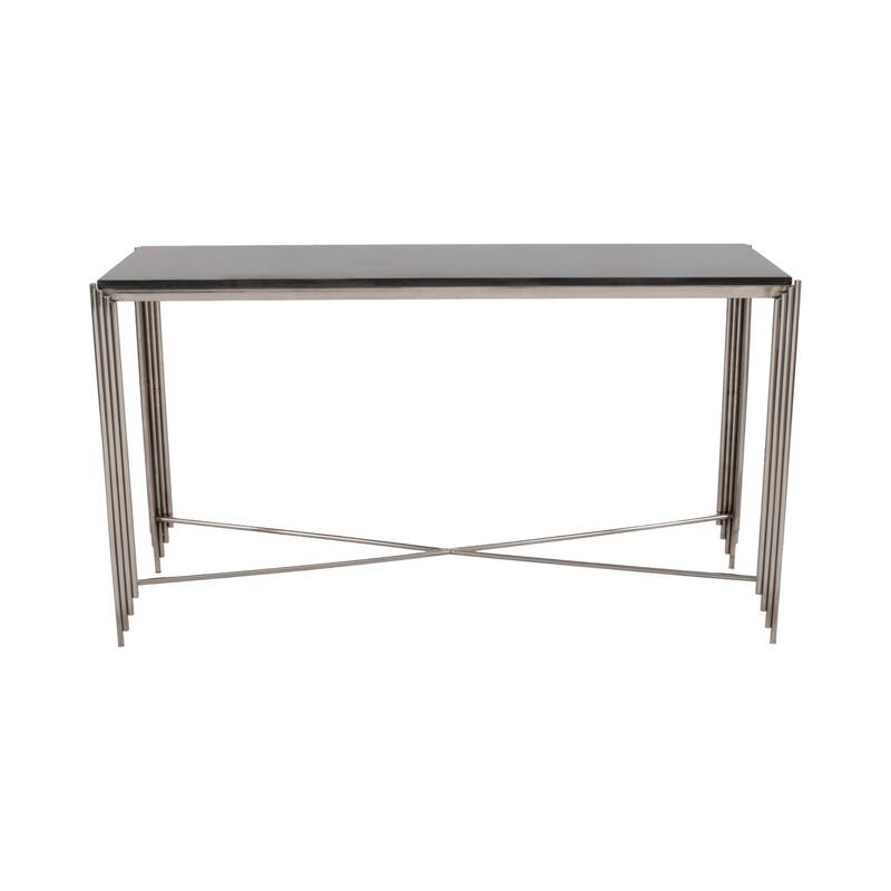 Metal Modern Stone Top Table