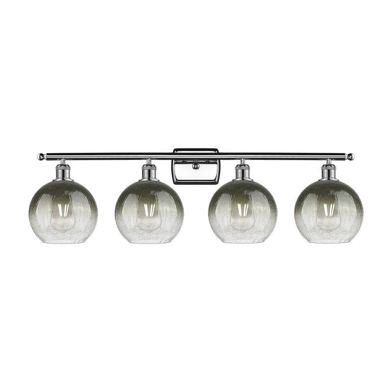 Innovations Lighting Endless Possibilities Ballston - Brookhaven Globe - 4 Light 38" Bath Vanity Light
