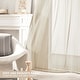 preview thumbnail 7 of 6, Deconovo Designer Series Stripe Sheer Curtains 2 Panels - W52 x L63