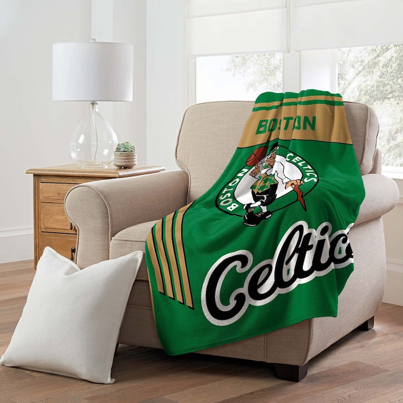 NBA Boston Celtics 46" x 60" Microfiber Throw Blanket