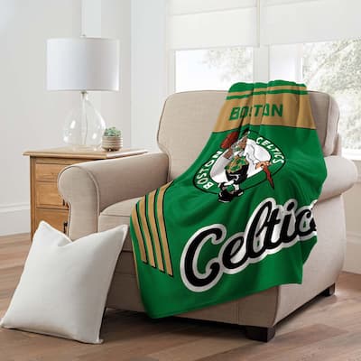 NBA Boston Celtics 46" x 60" Microfiber Throw Blanket
