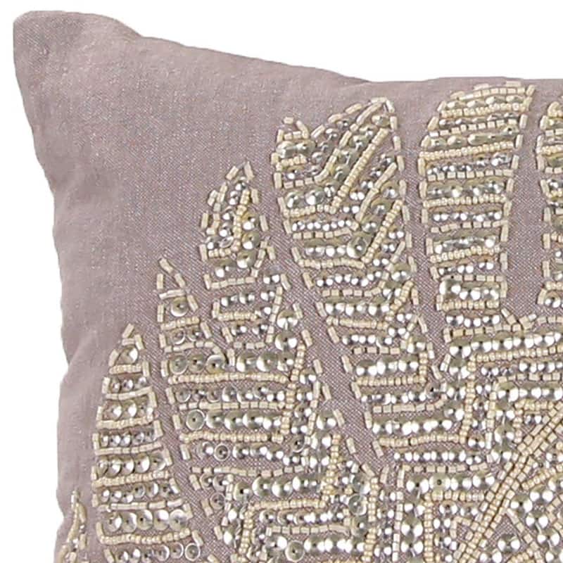 16" x 16" Floral Reversible Indoor Throw Pillow