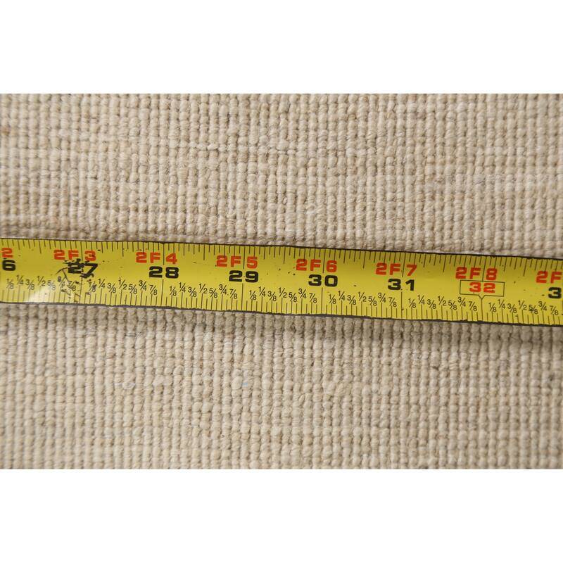 Vegetable Dye Moroccan Contemporary Area Rug Hand-knotted Wool Carpet - 6'5" x 9'9"