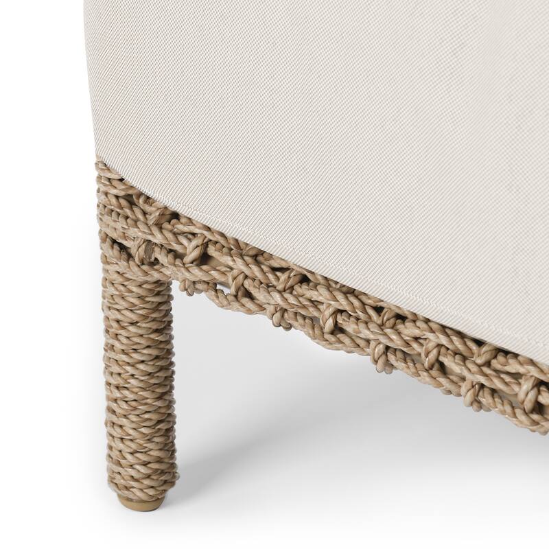 Classic Home Brisbane Outdoor Accent Chair in Natural