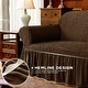 preview thumbnail 11 of 40, Subrtex 1 Piece Armchair Slipcover Seersucker Skirt Stretch Spandex Furniture Protector