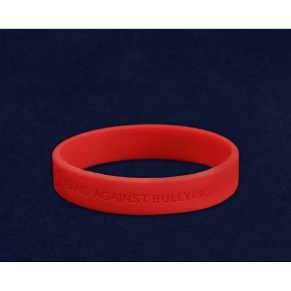 Anti Bullying Silicone Rubber Bracelet Single Band Against Bullying Wristband Anti Bullying Silicone Rubber Bracelet Single Band Against Bullying Wristband