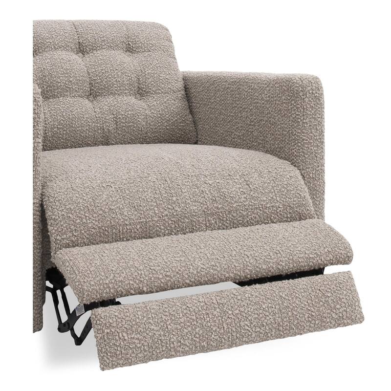 NADAAL STUDIOS Ariadne, Power Motion Recliner Chair - 37.4"W x37.8"D x33.85"H