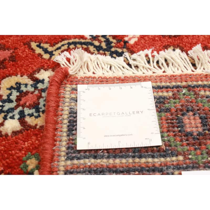 ECARPETGALLERY Hand-knotted Serapi Heritage Red Wool Rug - 2'7 x 5'10