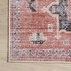 preview thumbnail 24 of 27, Nuloom Vivica SplashGuard Faded Medallion Machine Washable Area Rug