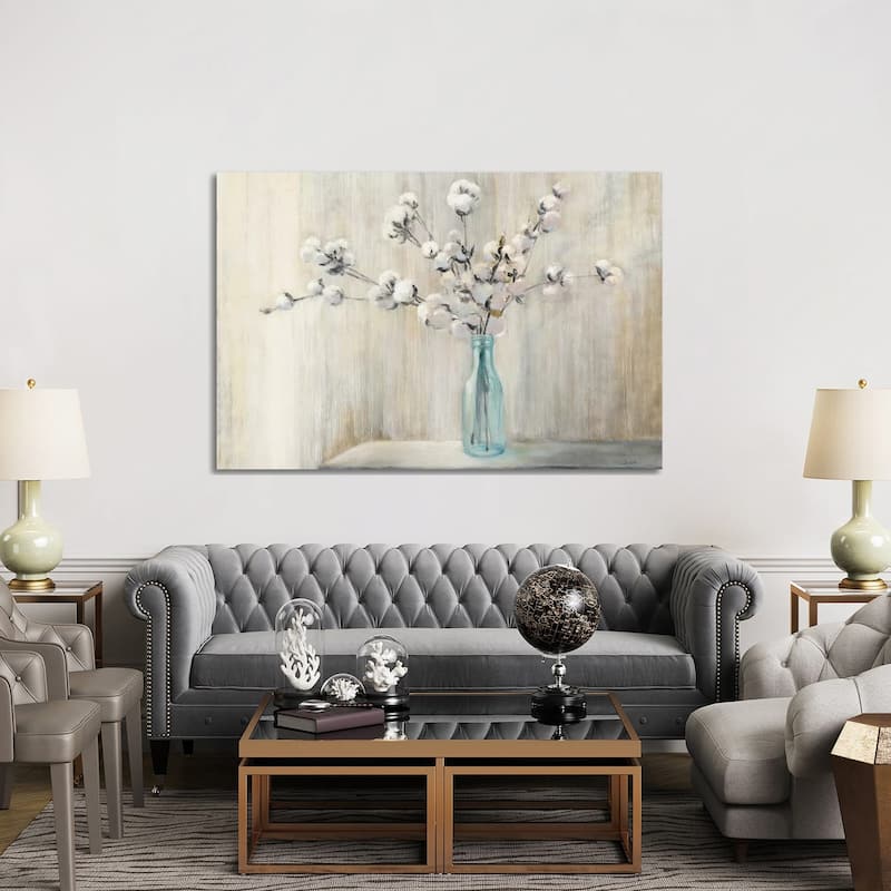 iCanvas "Cotton Bouquet" by Julia Purinton Canvas Print